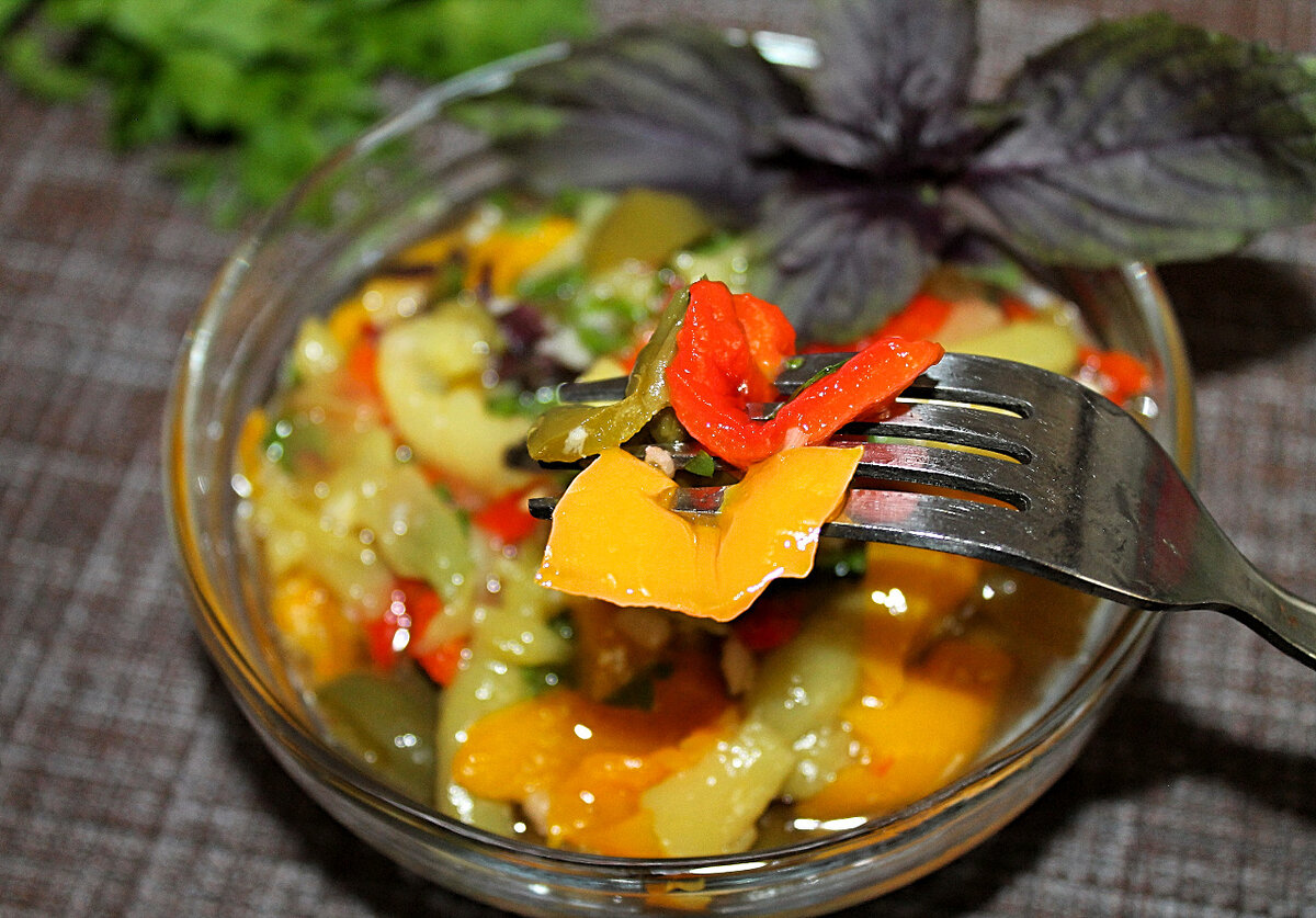 Запеченный перец с сыром