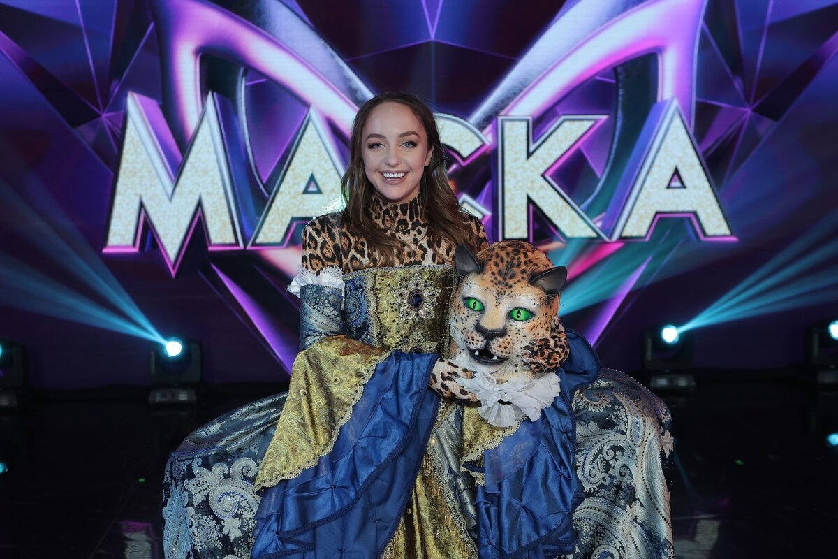Мари Краймбрери леопард в шоу маска. Мари Краймбрери в шоу маска. 2019 3 выпуск