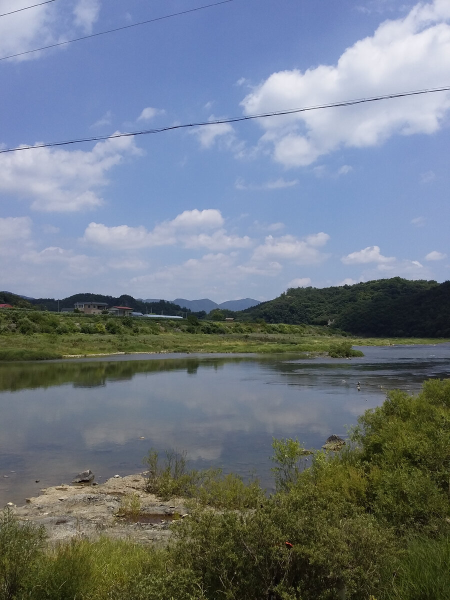 Отдых на реке до начала сбора пекинской капусты 