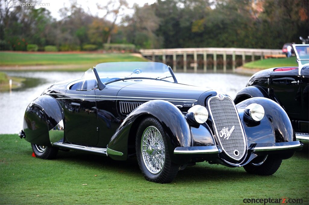 Alfa Romeo 8c 2900b lungo Spider