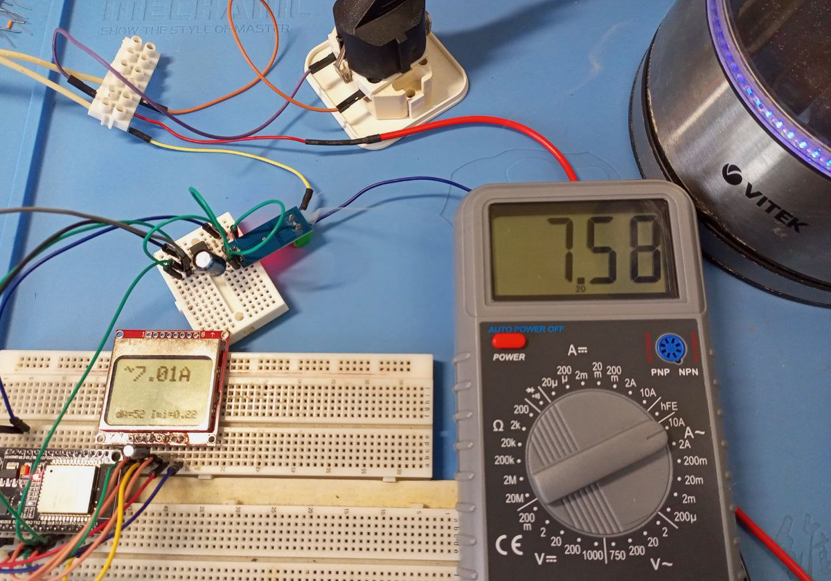 Как померять ток в розетке - самодельный ~AC Амперметр на Arduino платформе  | Электроника, ESP32, Arduino | Дзен