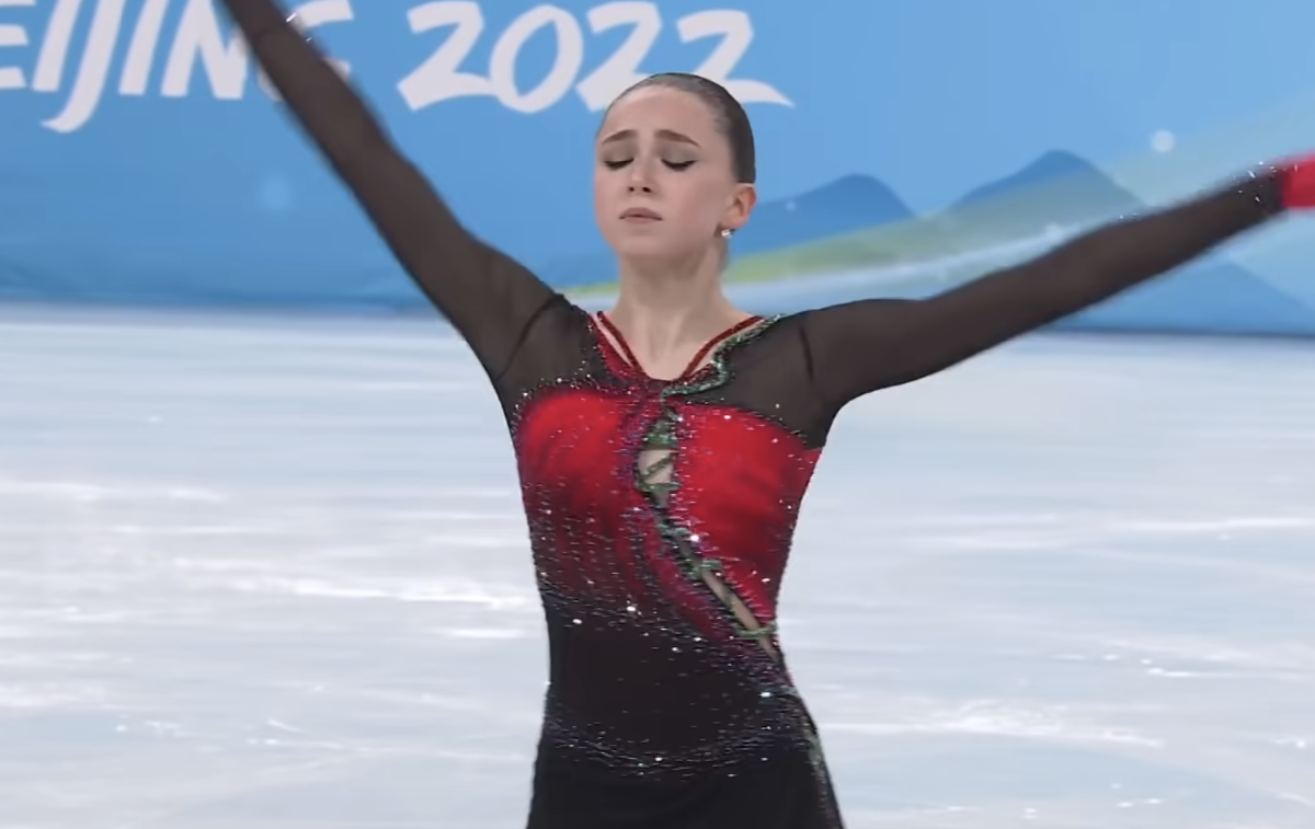 Камила Валиева. Зимние Олимпийские игры 2022 в Пекине. Источник фото: официальный сайт Первого канала.