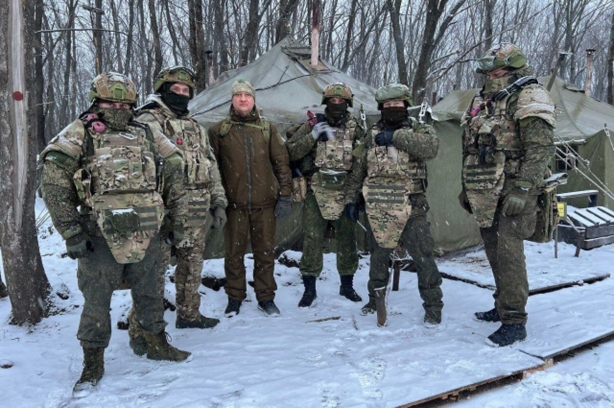    Депутат Савельев опубликовал фото новосибирского батальона «Вега» на СВО