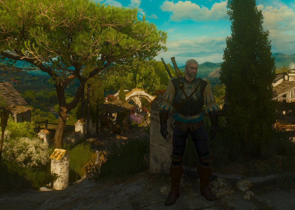 Скриншоты у нее есть только из Ведьмака ... так что попробуйте увидеть за этим всем девушку ... 