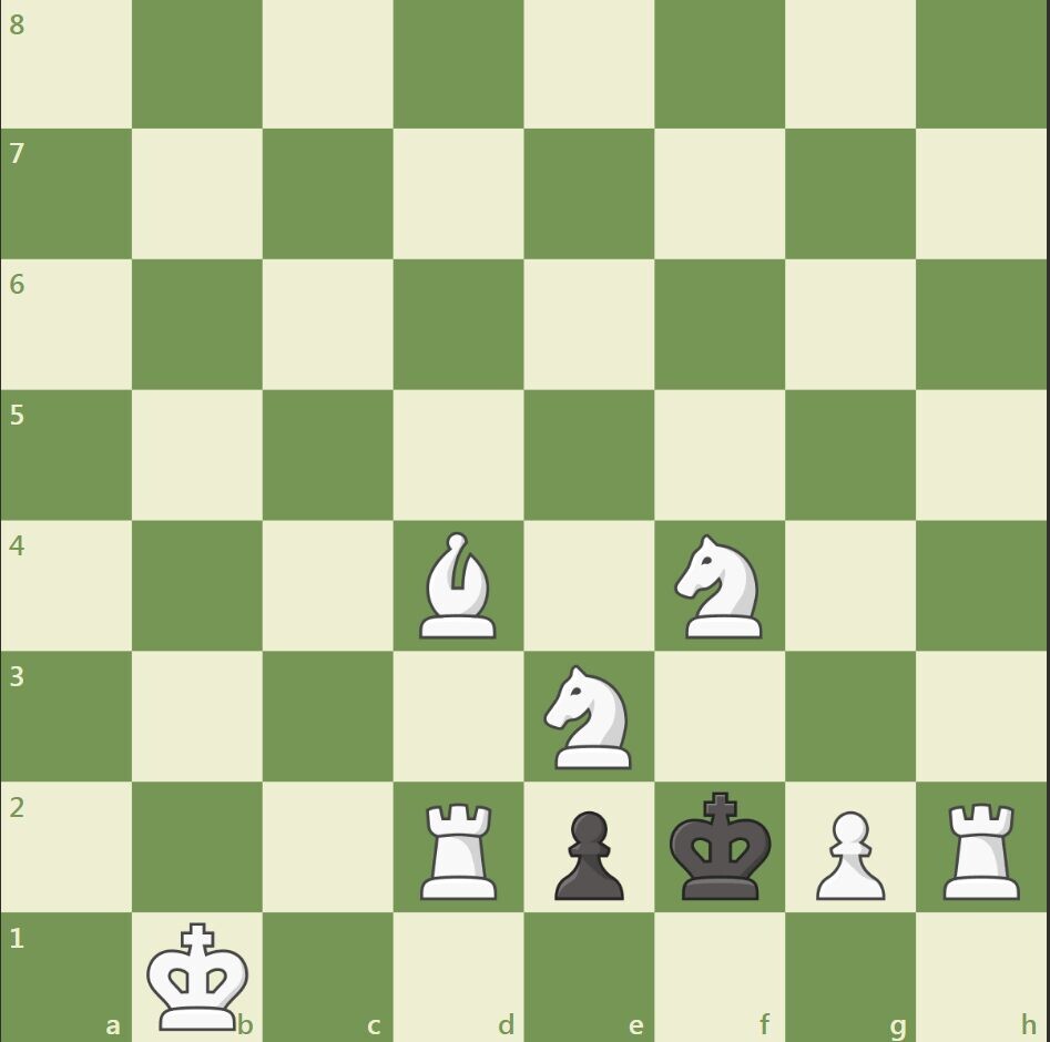 Мат в два хода.