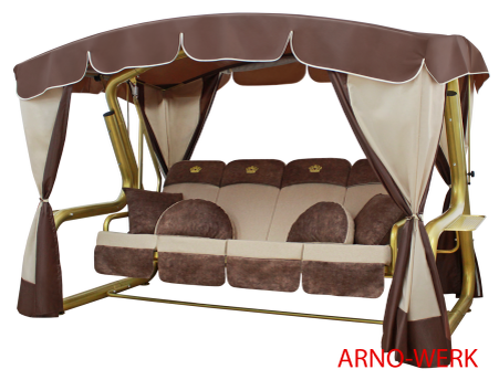 Садовые качели "Золотая корона" от Arno-werk