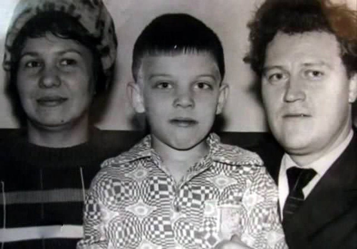 Анатолий Сливко с женой и сыном