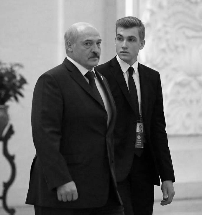 Лукашенко с сыном Николаем