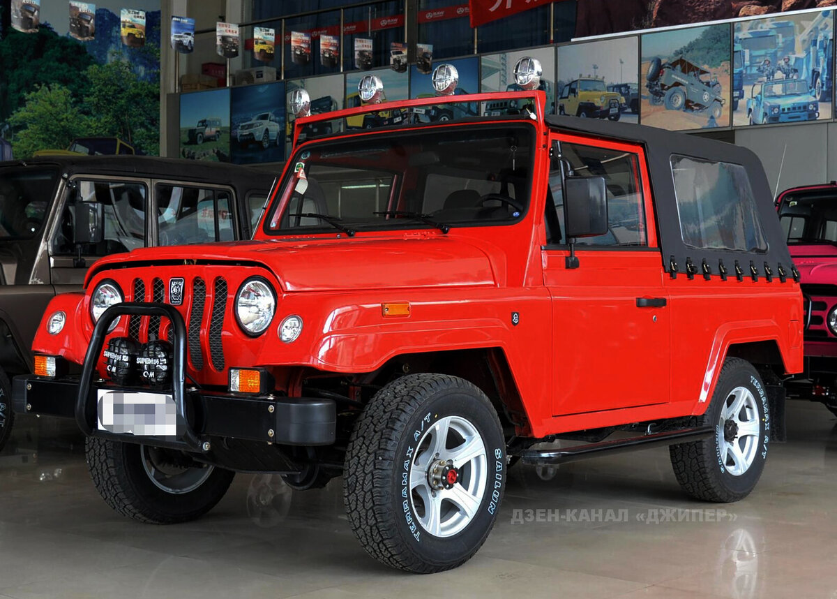 "Новый" кузов попытались сделать похожим на старые модели Jeep
