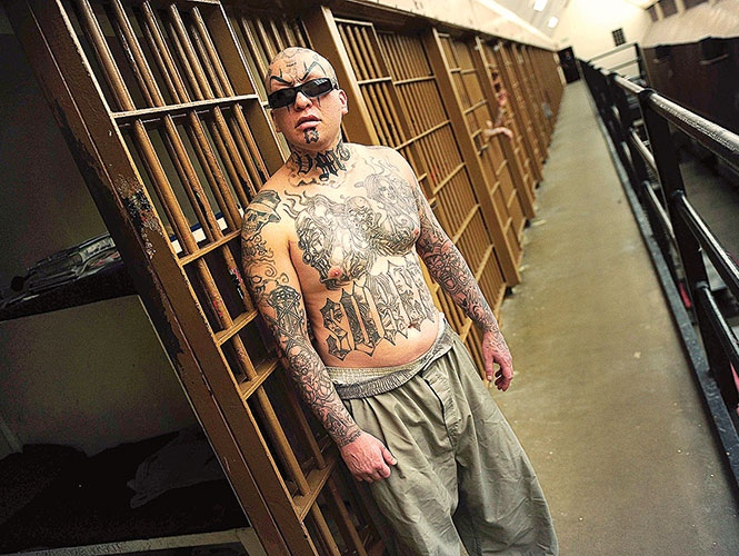 Участник банды находящийся в тюрьме строгого режима.