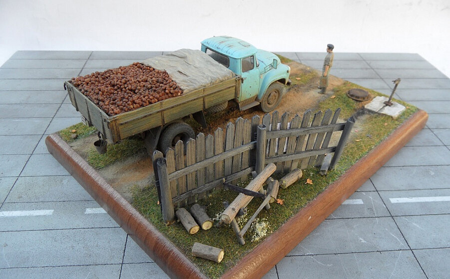 Диорама моделей 1 43 SSM