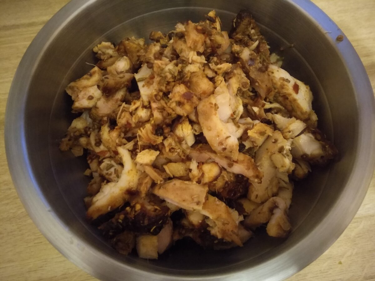 Приготовление курочки