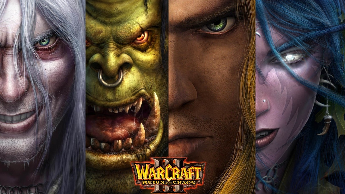Обложка игры Warcraft III. Все права принадлежат Blizzard.