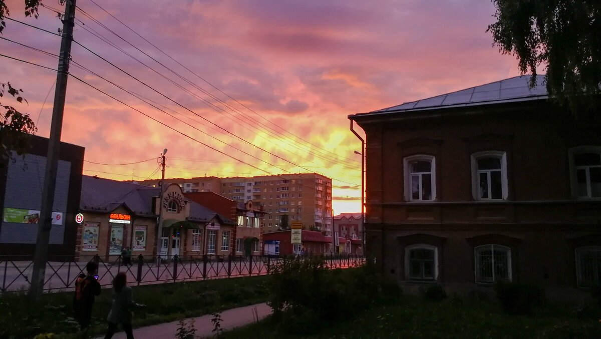 Закат. Август 