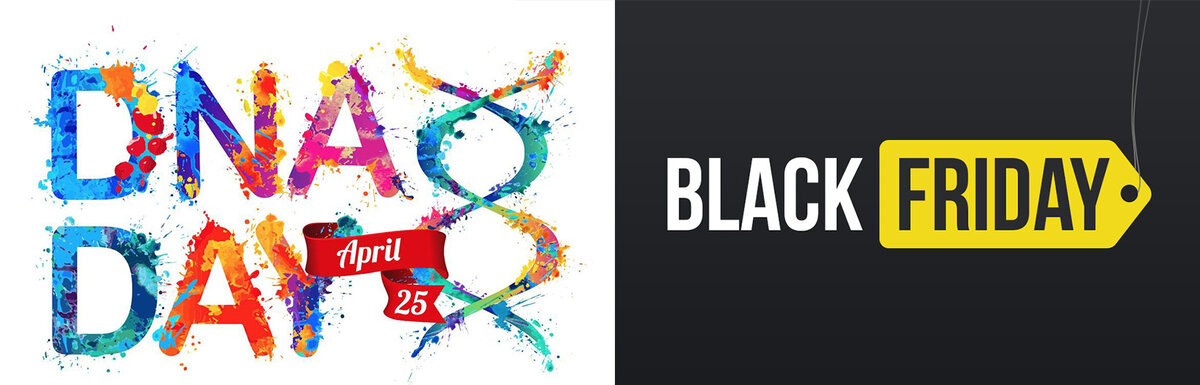 распродажи для тестов ДНК - "День ДНК" и "Чёрная пятница"