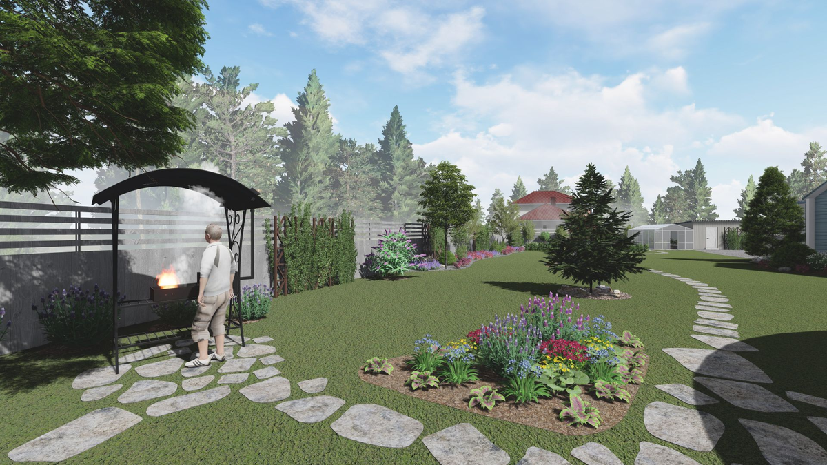 Визуализация из портфолио компании Garden Group