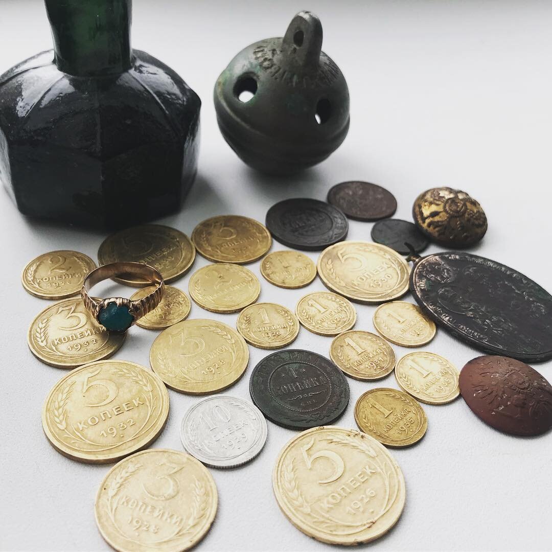 Типичные находки на хуторах 