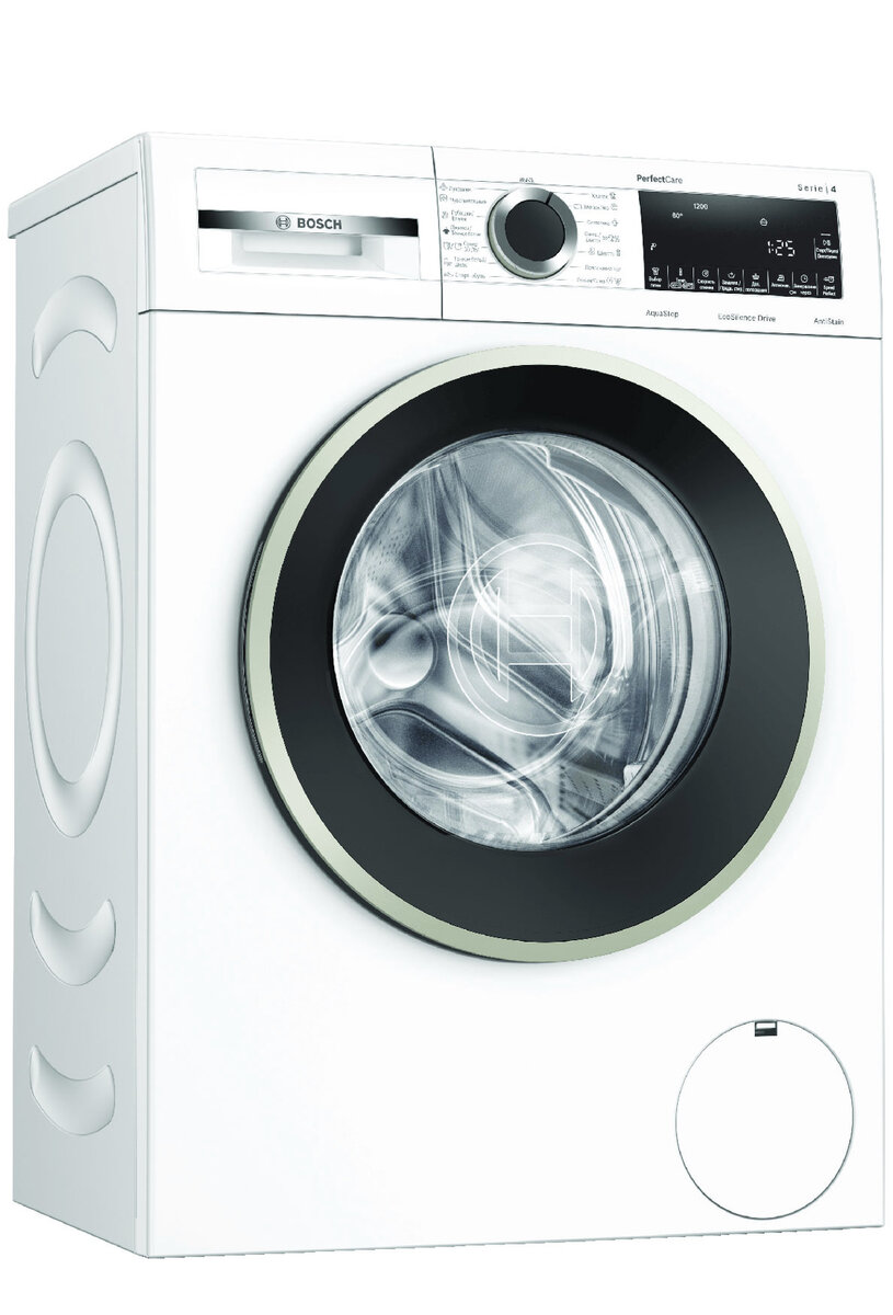 Узкая стиральная машина PerfectCare с инновационным барабаном SoftCare Drum и технологией AntiStain: автоматическое удаление трудновыводимых пятен даже с деликатных тканей.