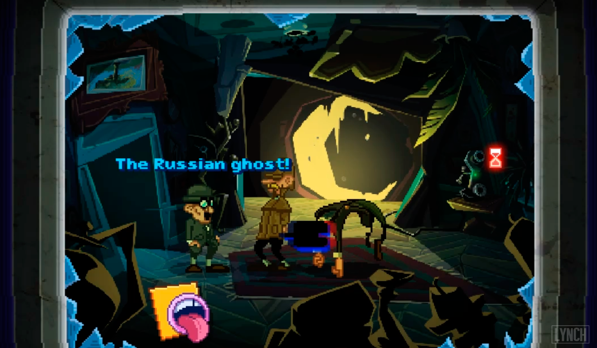 Шерлок Холмс и Доктор Ватсон в одном из измерений игры.