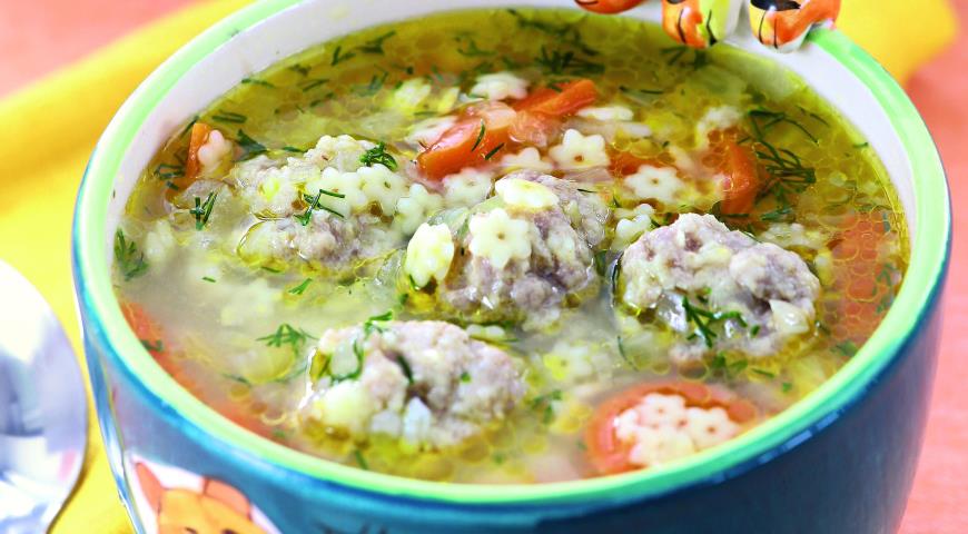 Суп с фрикадельками и макаронами - пошаговый рецепт с фото на баштрен.рф