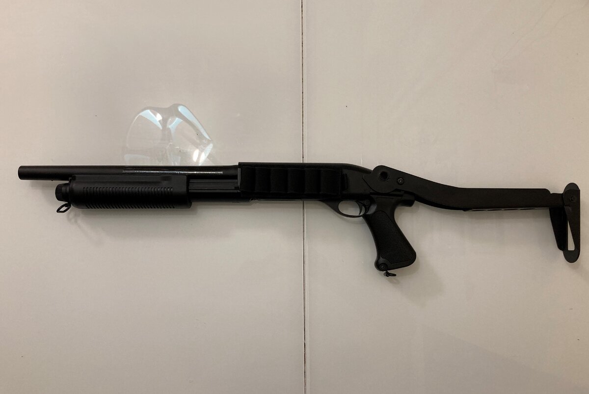 Дробовик Cyma Remington M870 складной приклад металл (CM352M)