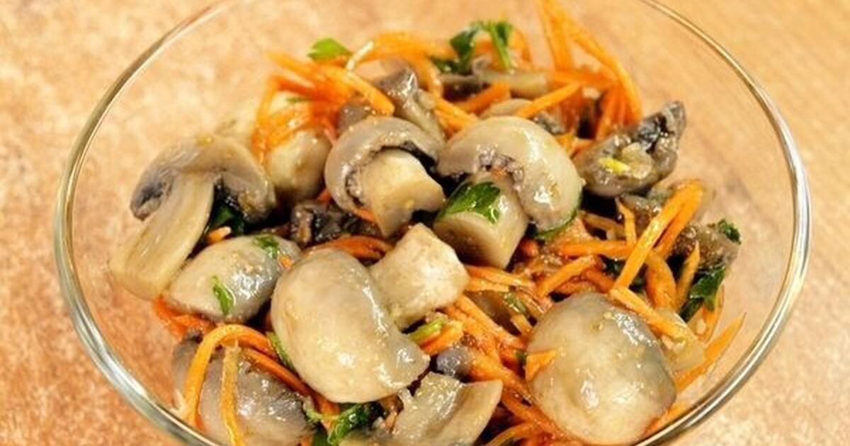  Маринованные Шампиньоны / Korean Mushrooms