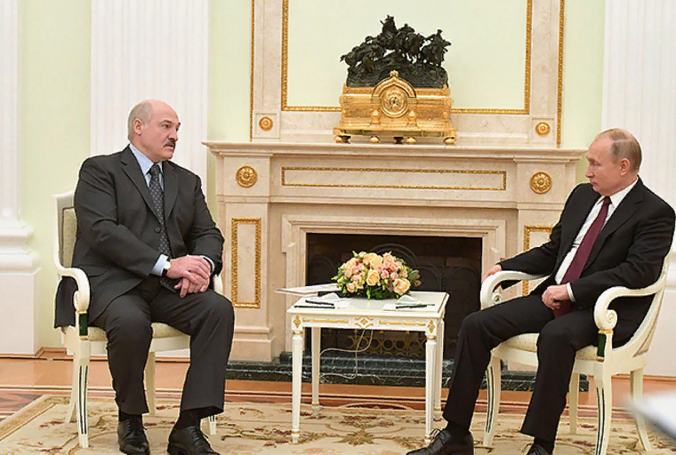 Переговоры президентов России и Беларуси.. Фото: Официальный сайт Президента Республики Беларусь.
