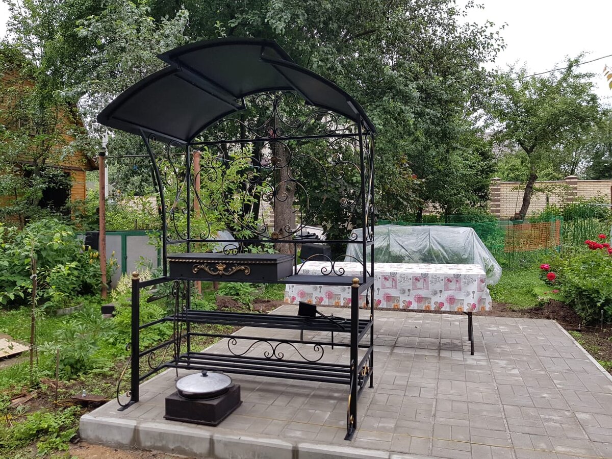 новый мангал, фото автора