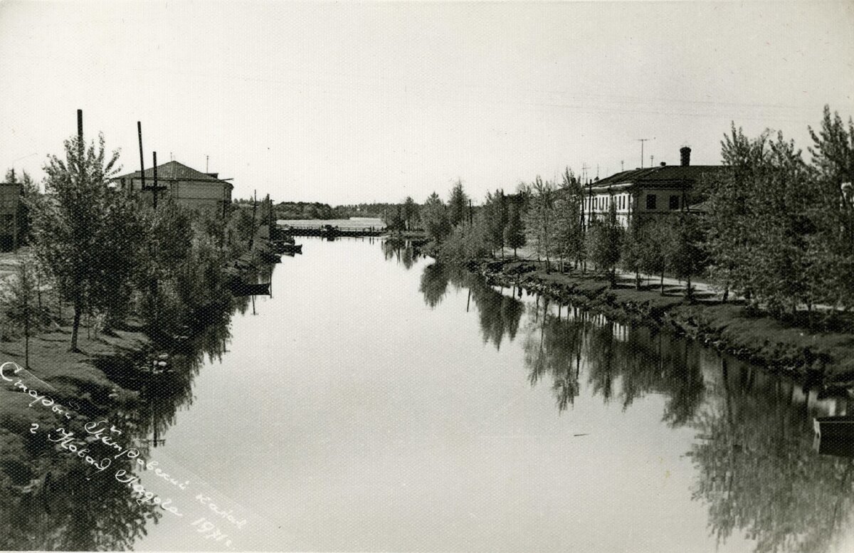 Старый канал Старая Ладога