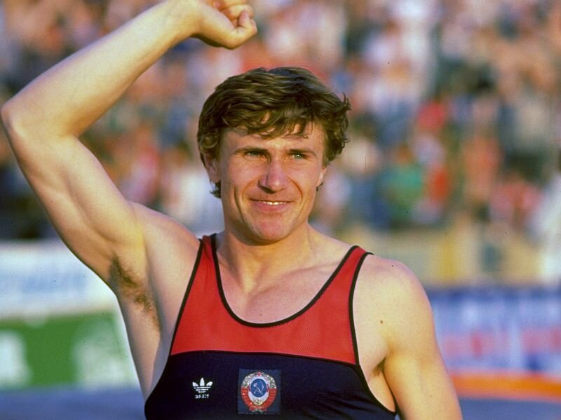 Советский спортсмен Сергей Бубка , пока ещё.  фото: картинки -яндекса.