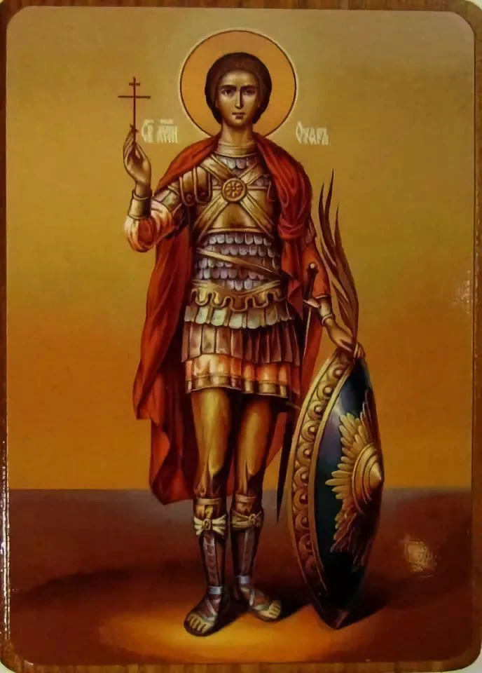 Икона мученика. Мученик Уар Египетский. Св Уар икона. Св мученик Уар. Великомученик Уар икона