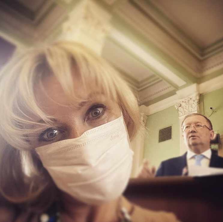 Скриншот со страницы Марии Захаровой в Инстаграм