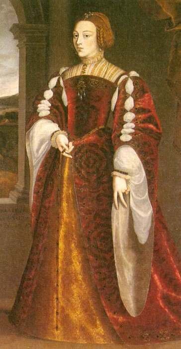 Изабелла Португальская (1503 - 1539 гг.) императрица  Священной Римской Империи и жена Карла V Габсбурга