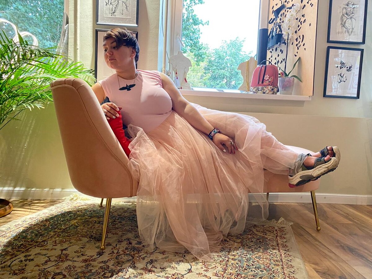 Платье -пачка. Работа Маргарита Смирнова