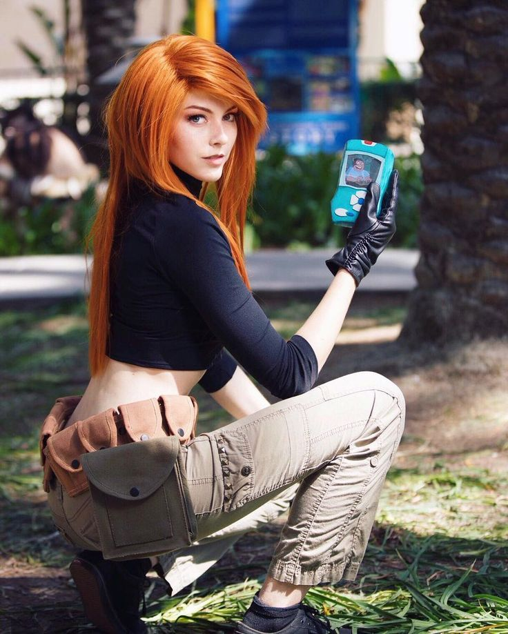 Косплей на героев. Kim possible косплей.