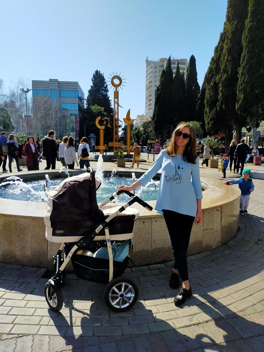 Первые прогулки с малышом