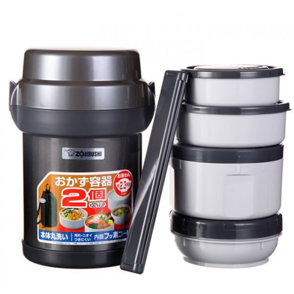 Термоконтейнер ZOJIRUSHI SL-JAF14-SA 1,25 Л (серебр.)