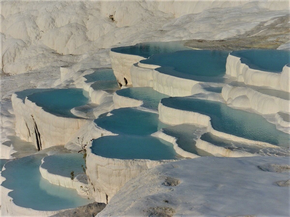 Травертины Памуккале