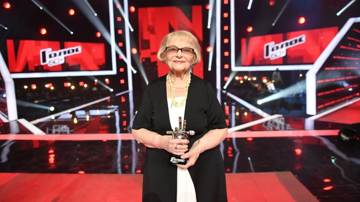  Дина Юдина. Победительница проекта "Голос 60+"