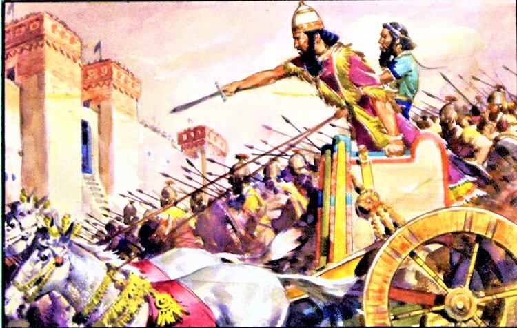 Ашшур-дан III правил Ассирией восемнадцать лет, из них десять ушли на борьбу с мятежами и эпидемиями