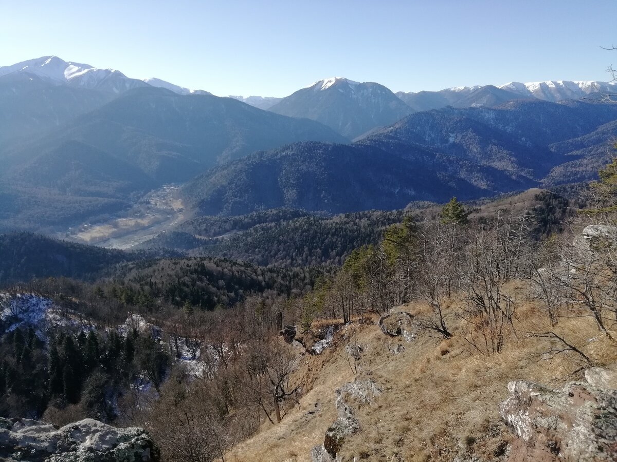 Гузерипль смотровая площадка