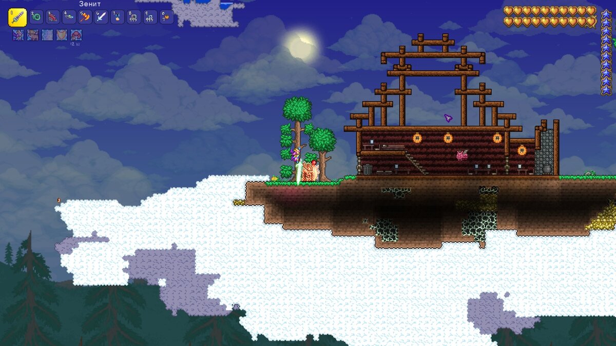 Неплохие идеи для дома в игре Terraria | Shevla | Дзен