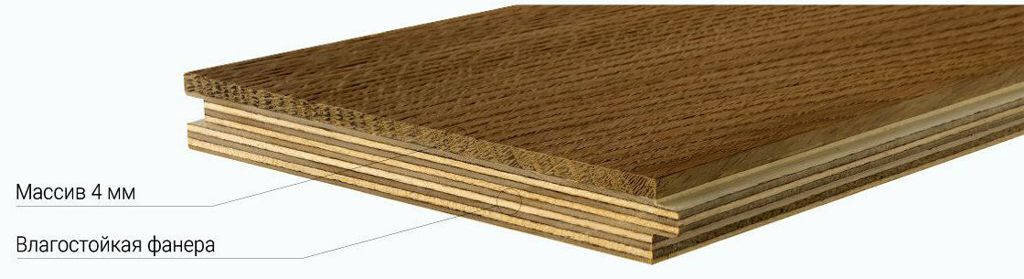 Инженерная доска - строение