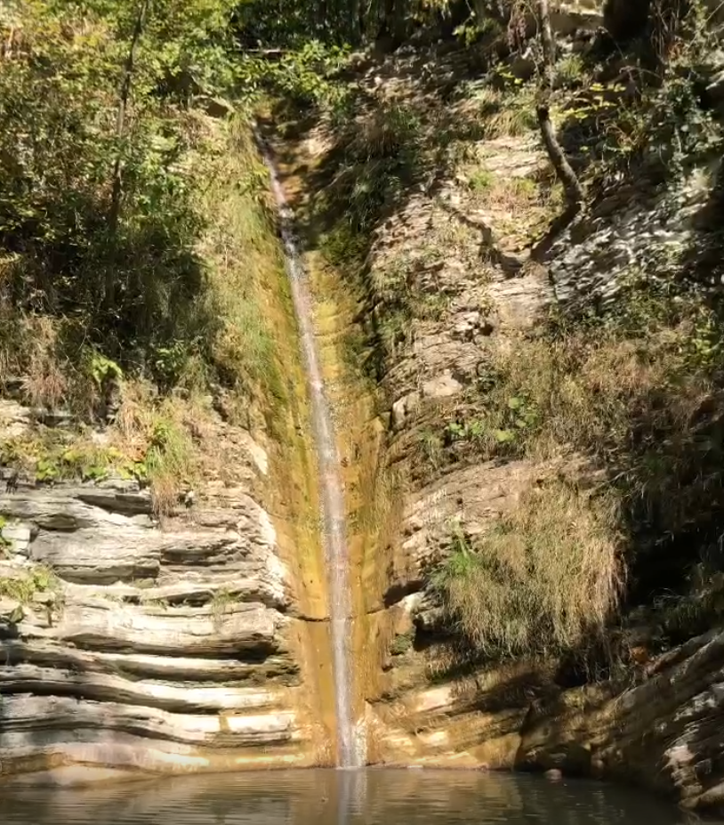 Цегельский водопад.