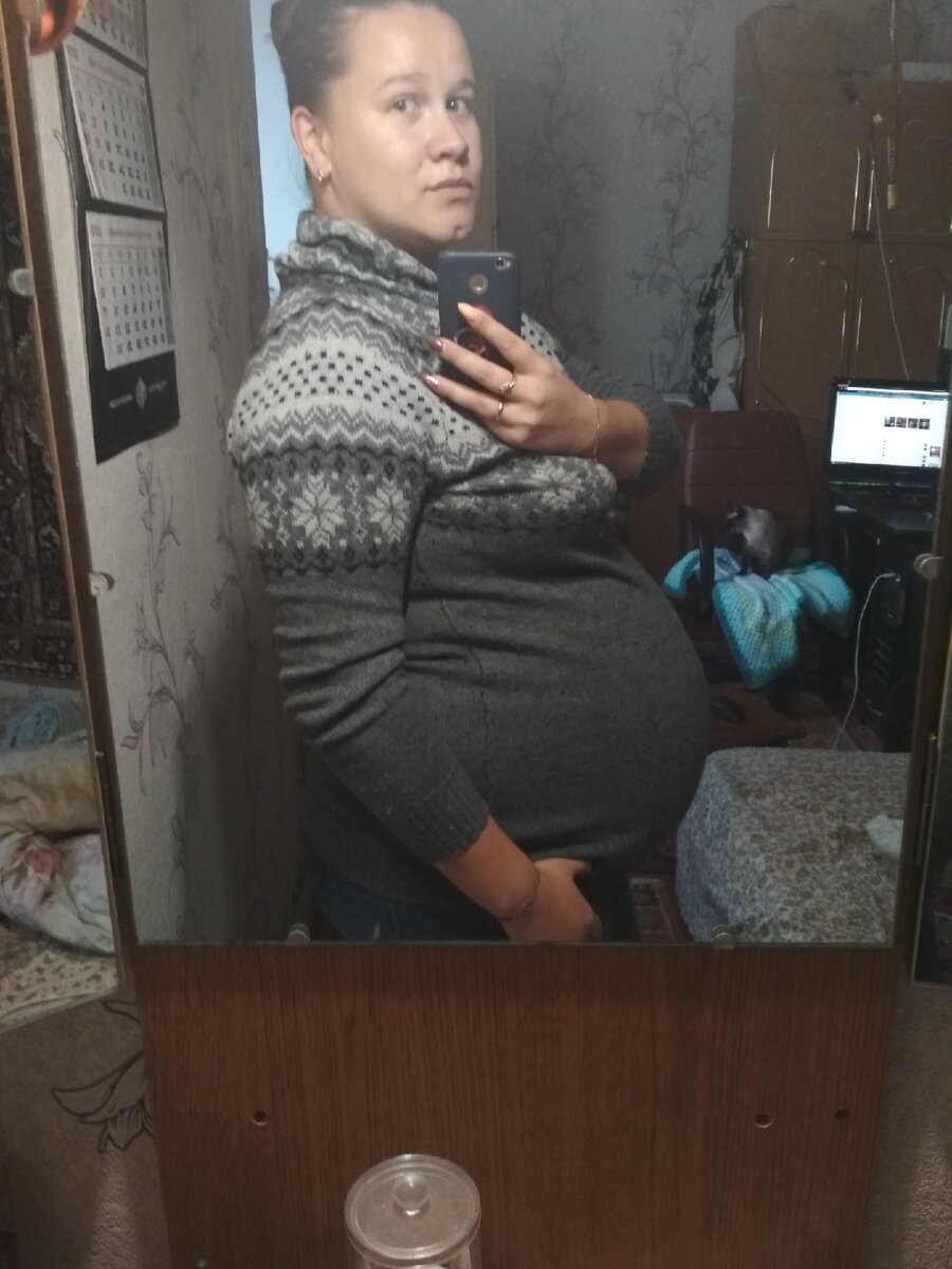 Ровно месяц до рождения сына