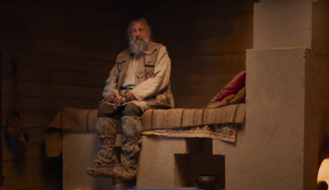 Кадр из рекламы обогревателей.