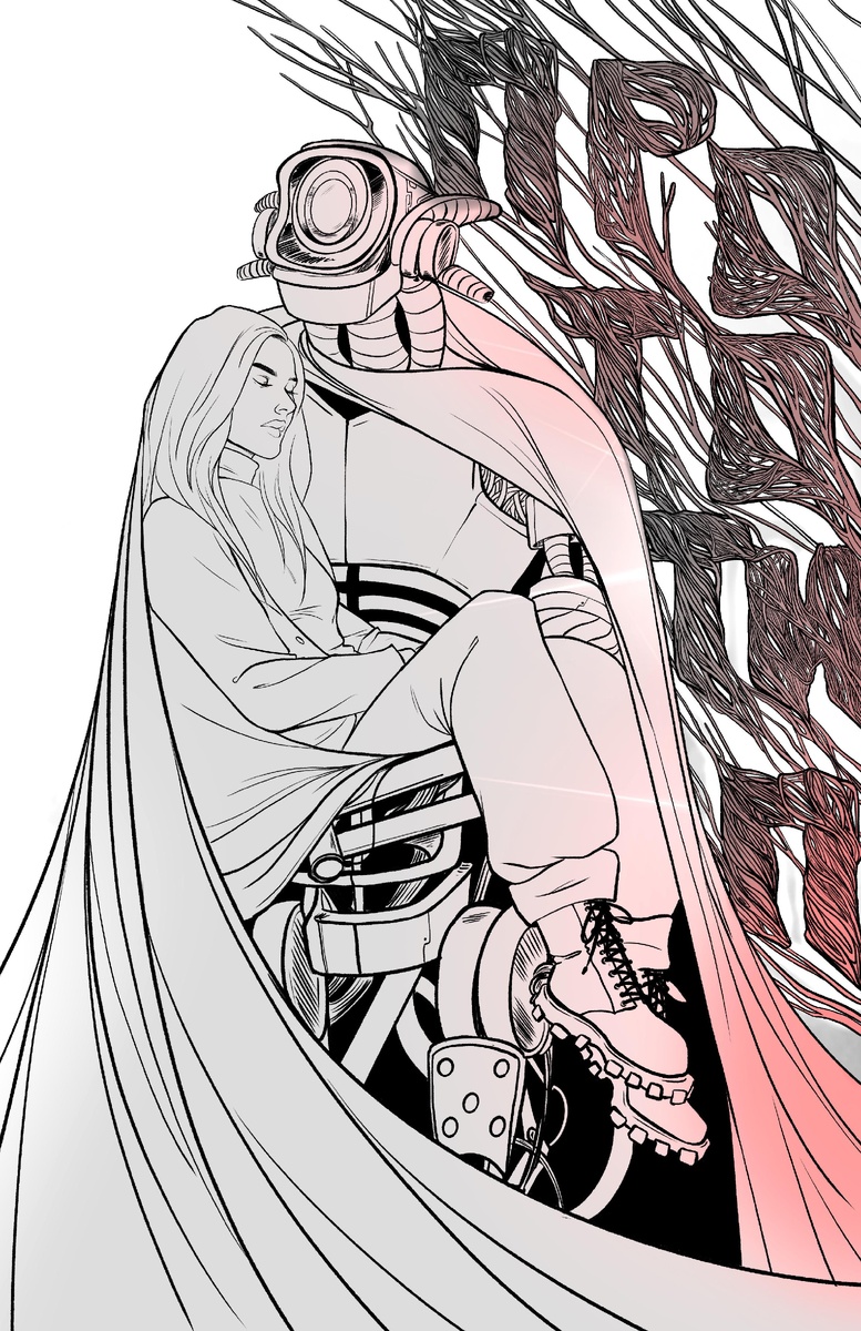 Скетч обложки для будущего печатного издания