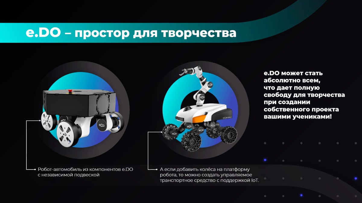 Дизайн презентации робототехника