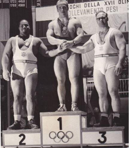 1960. Юрий Власов, Джеймс Дрэдфорд и Норберт Шемански