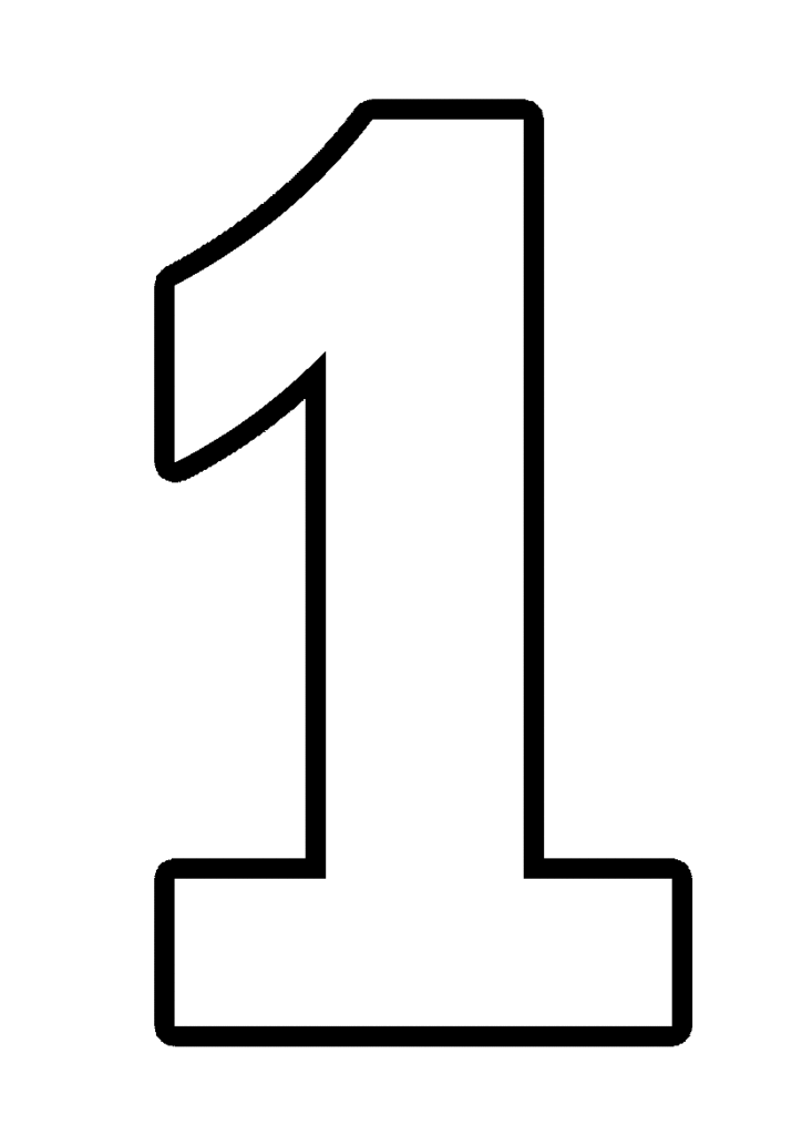 14.1 2 4.128. Цифра 1. Цифра 1 раскраска. Цифра 1 трафарет. Трафарет цифры 1 для вырезания